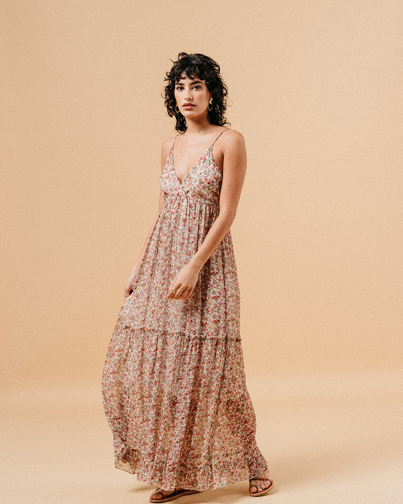 LONG DRESS ECRU MARION