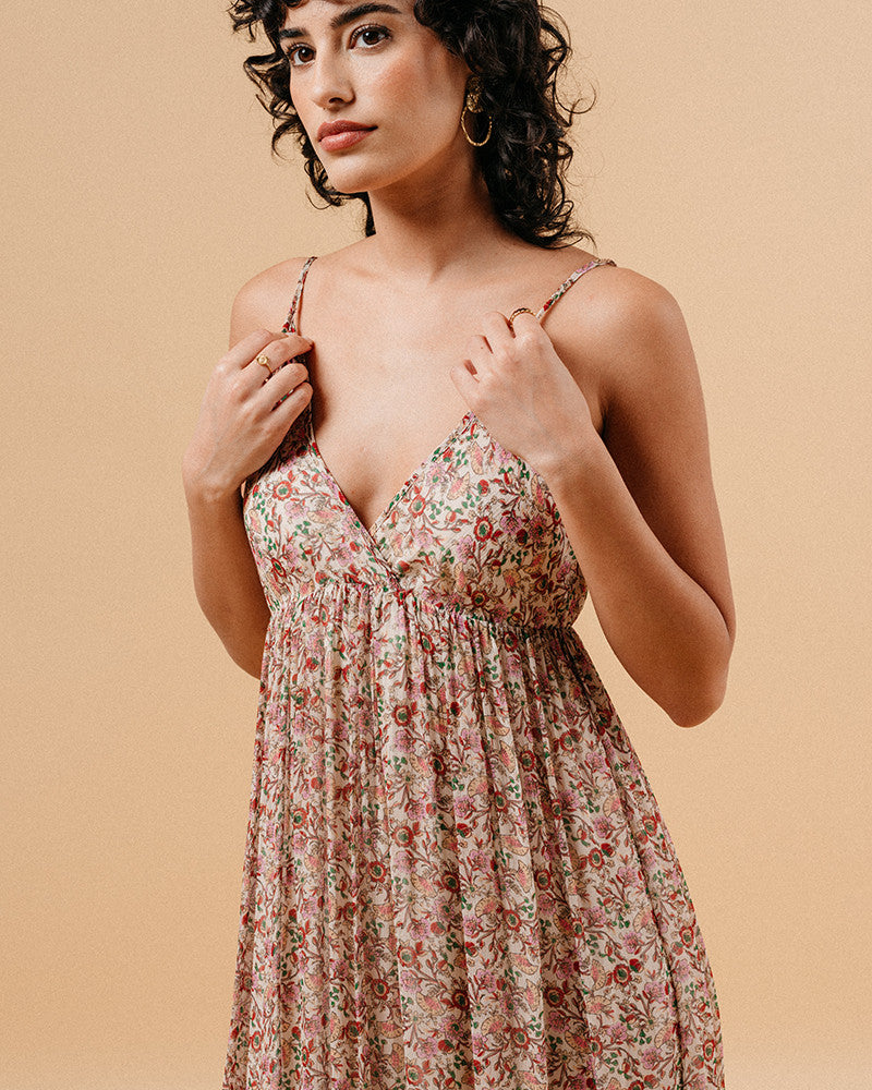 LONG DRESS ECRU MARION