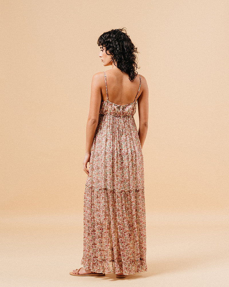 LONG DRESS ECRU MARION