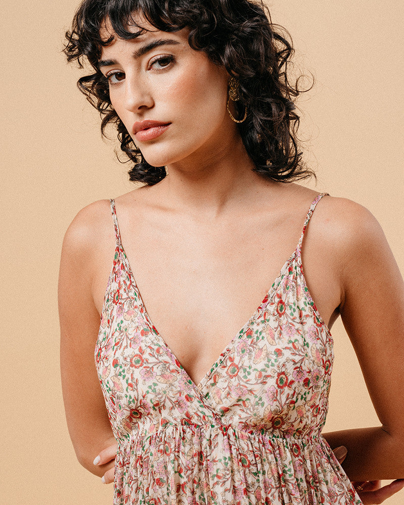 LONG DRESS ECRU MARION