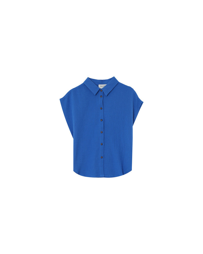 SHIRT BLEU METISSE
