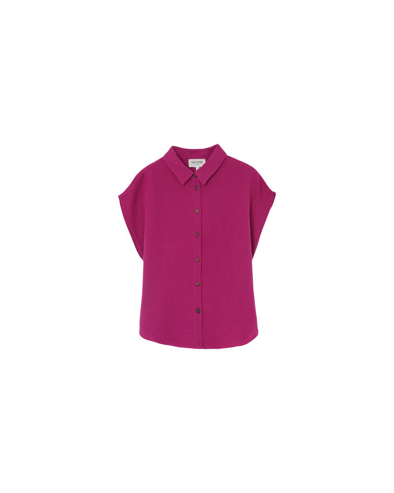SHIRT PURPLE METISSE