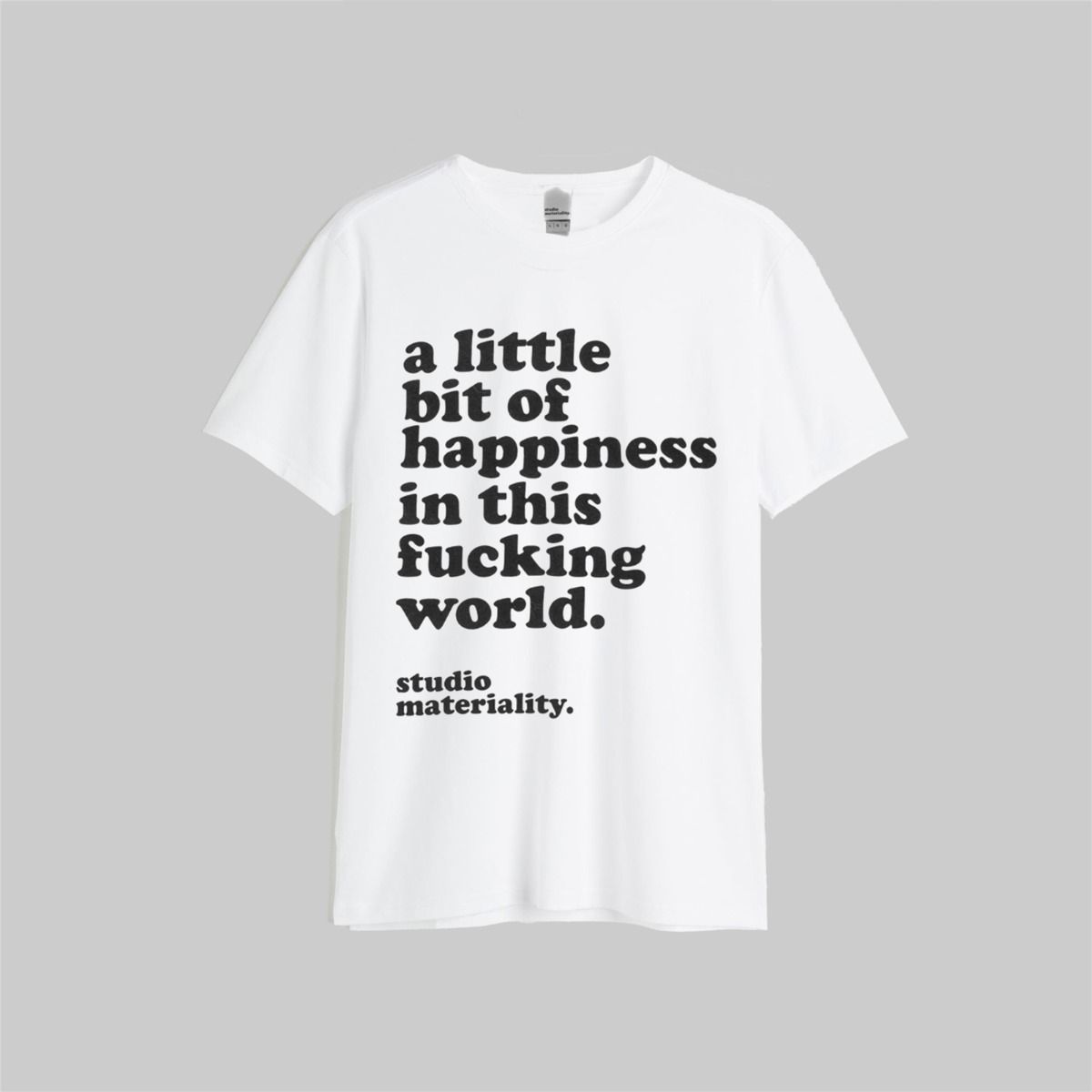 A little bit of happiness (black)