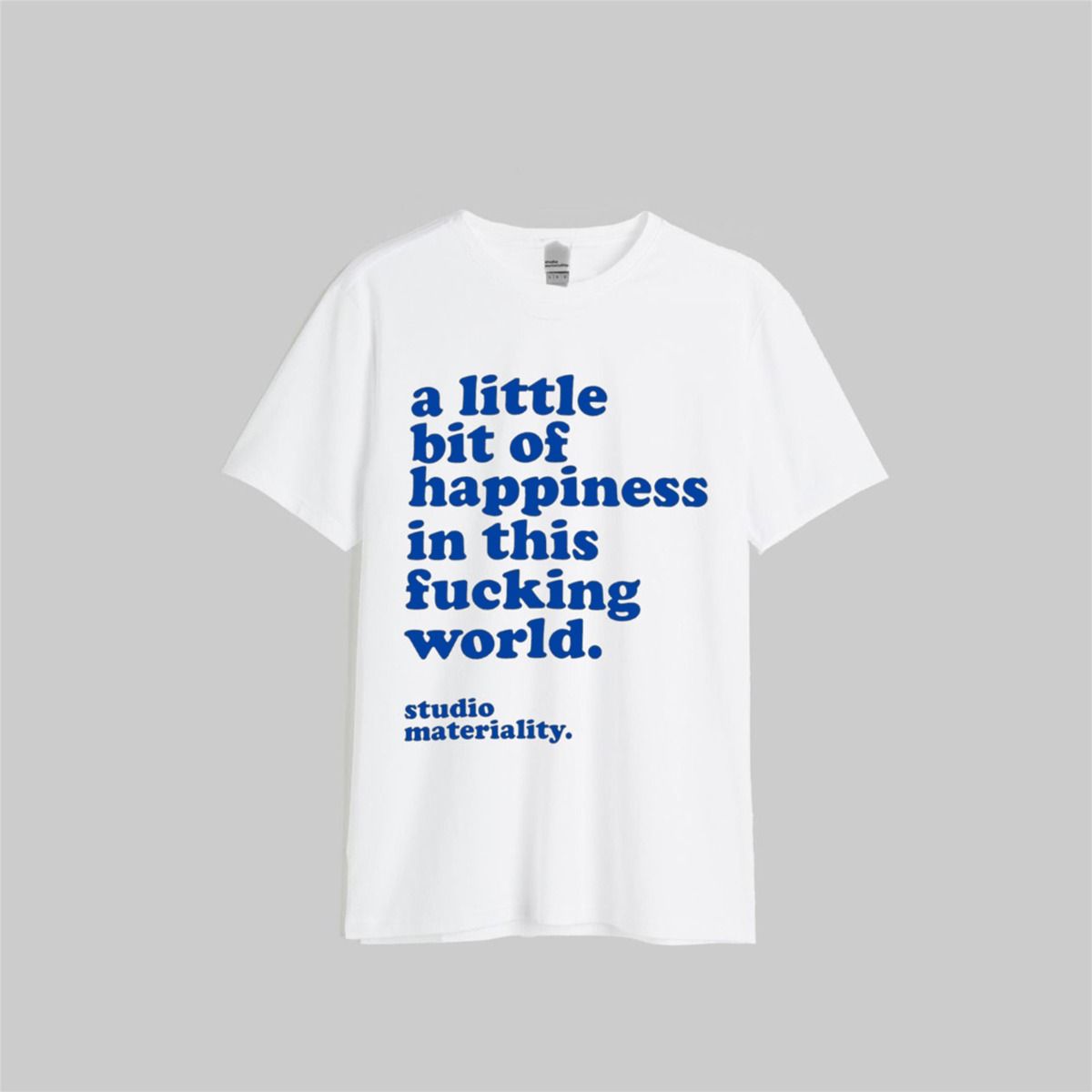 A little bit of happiness (blue)