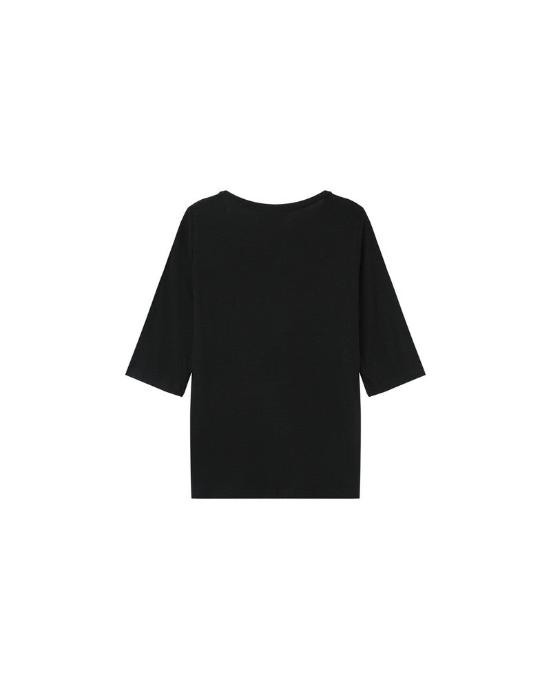 TEESHIRT LAYER NOIR