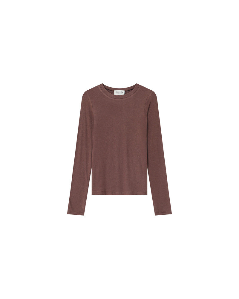 TEESHIRT LENNOX CHOCOLAT