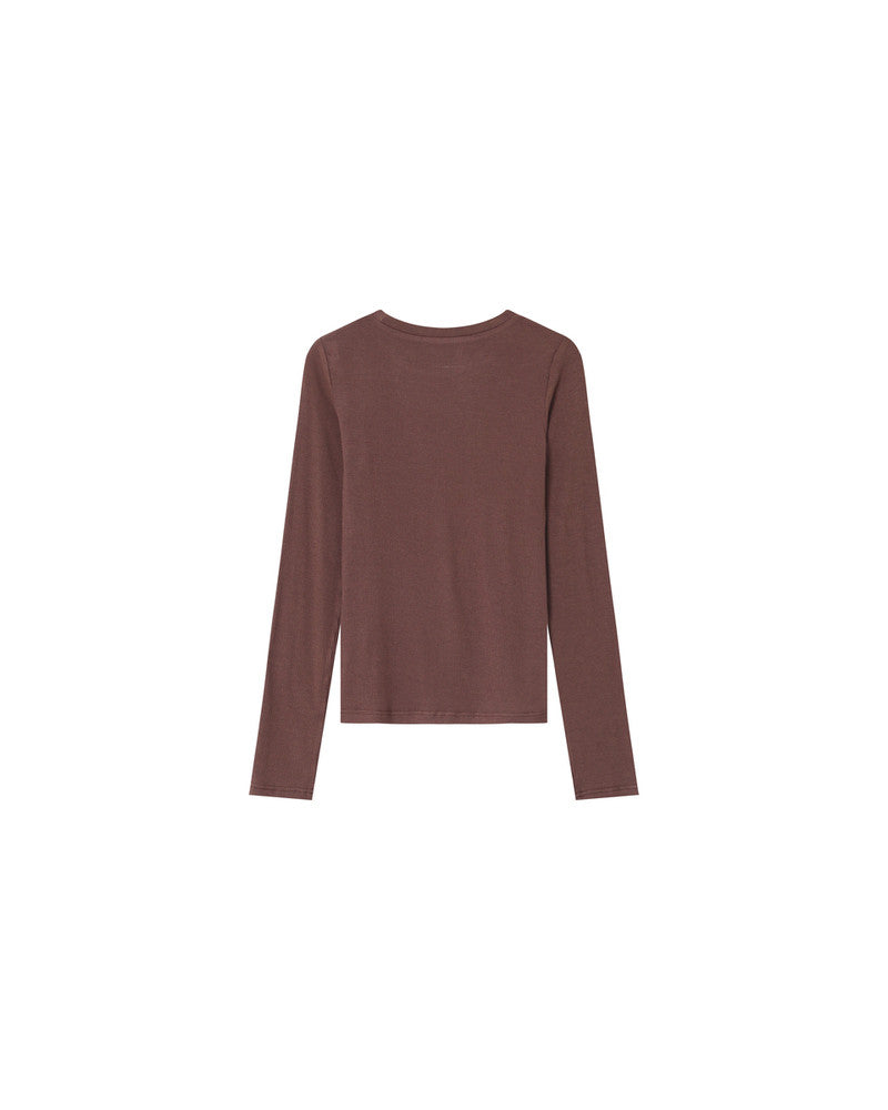 TEESHIRT LENNOX CHOCOLAT