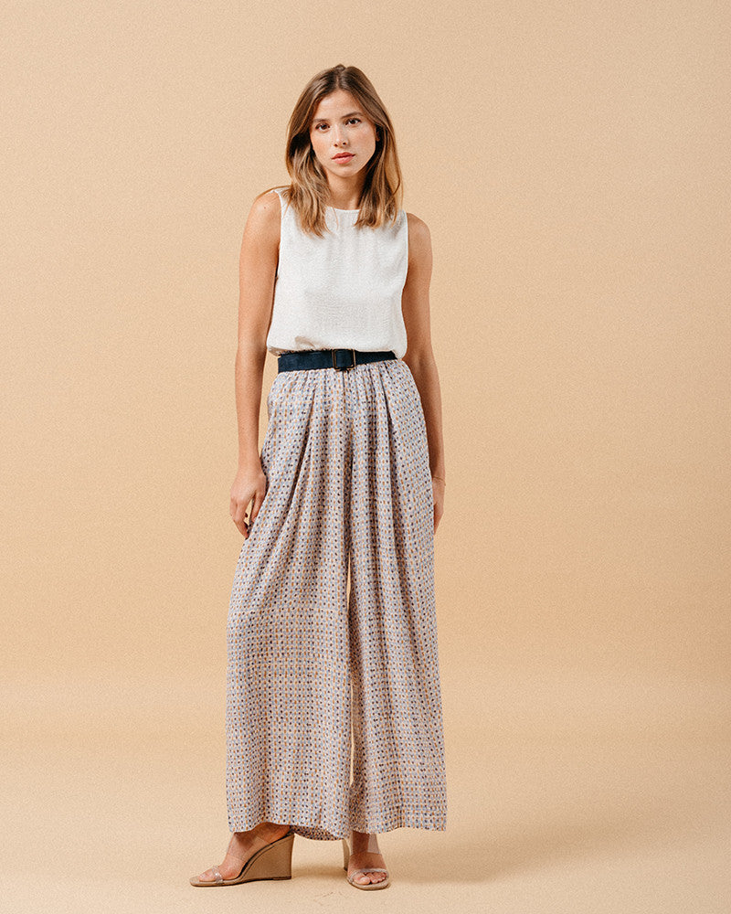 TROUSERS MASHA BLEU