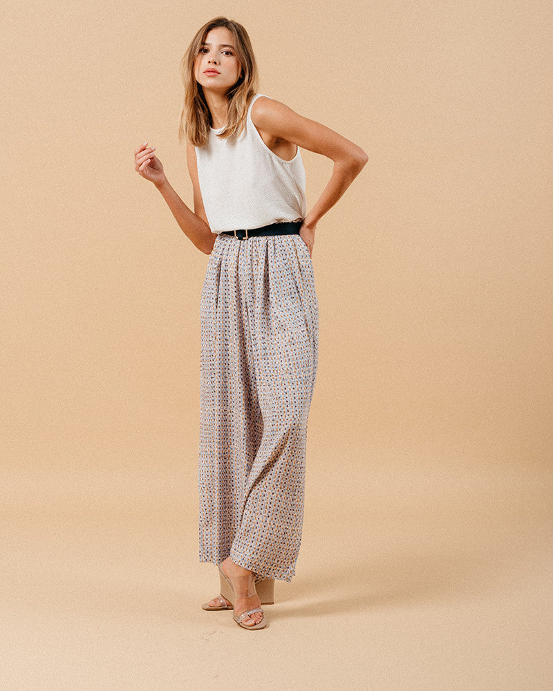 TROUSERS MASHA BLEU