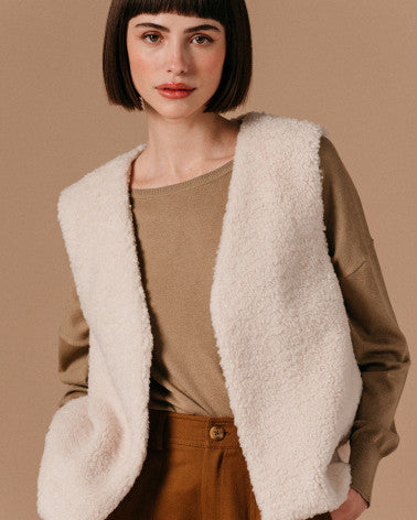 VESTE LAPONIE ECRU