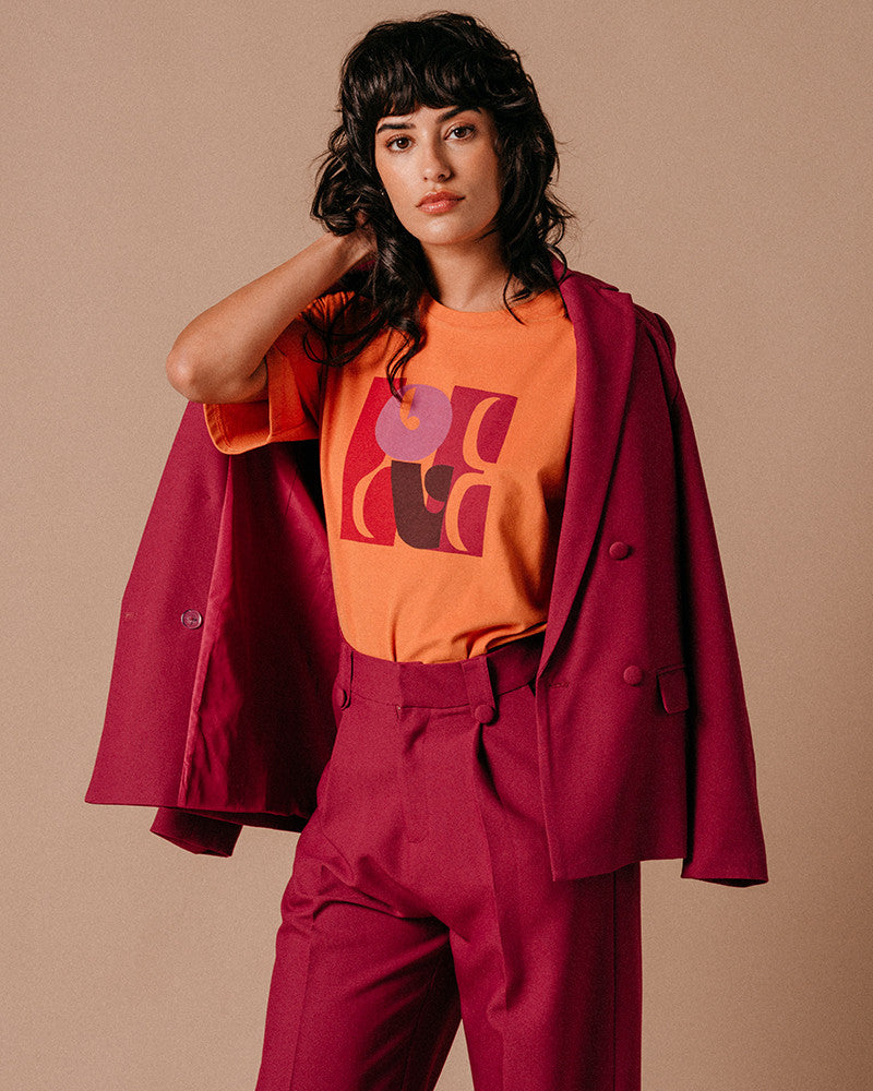 TEESHIRT LENNY ORANGE