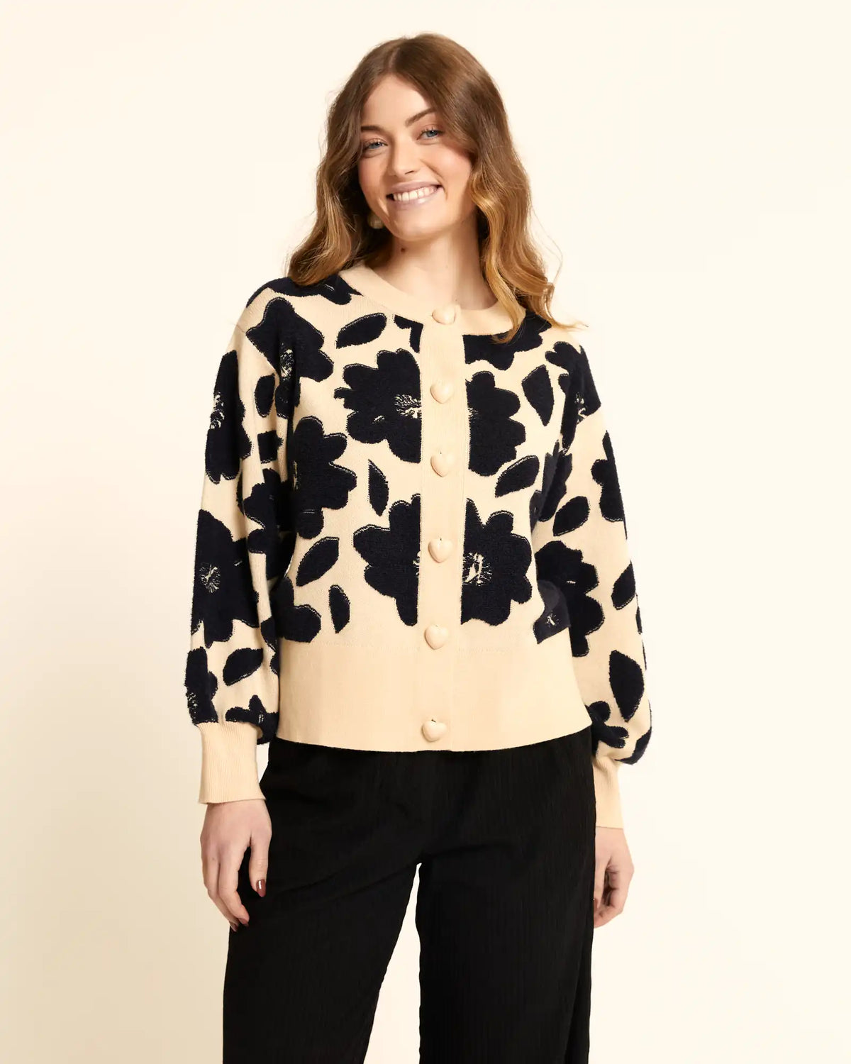 REBECA FLORAL BEIGE