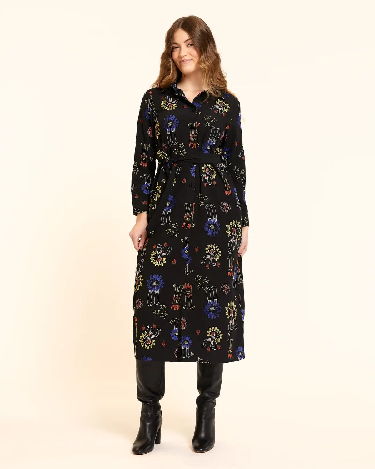 Love Embroidered Maxi Dress