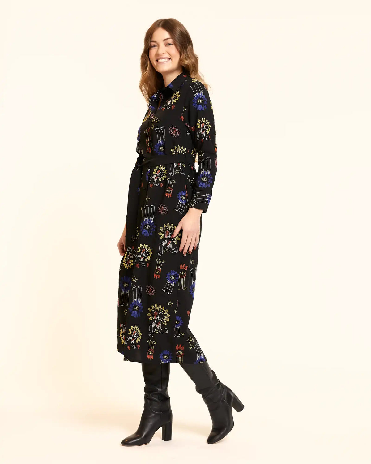 Love Embroidered Maxi Dress