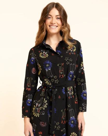 Love Embroidered Maxi Dress