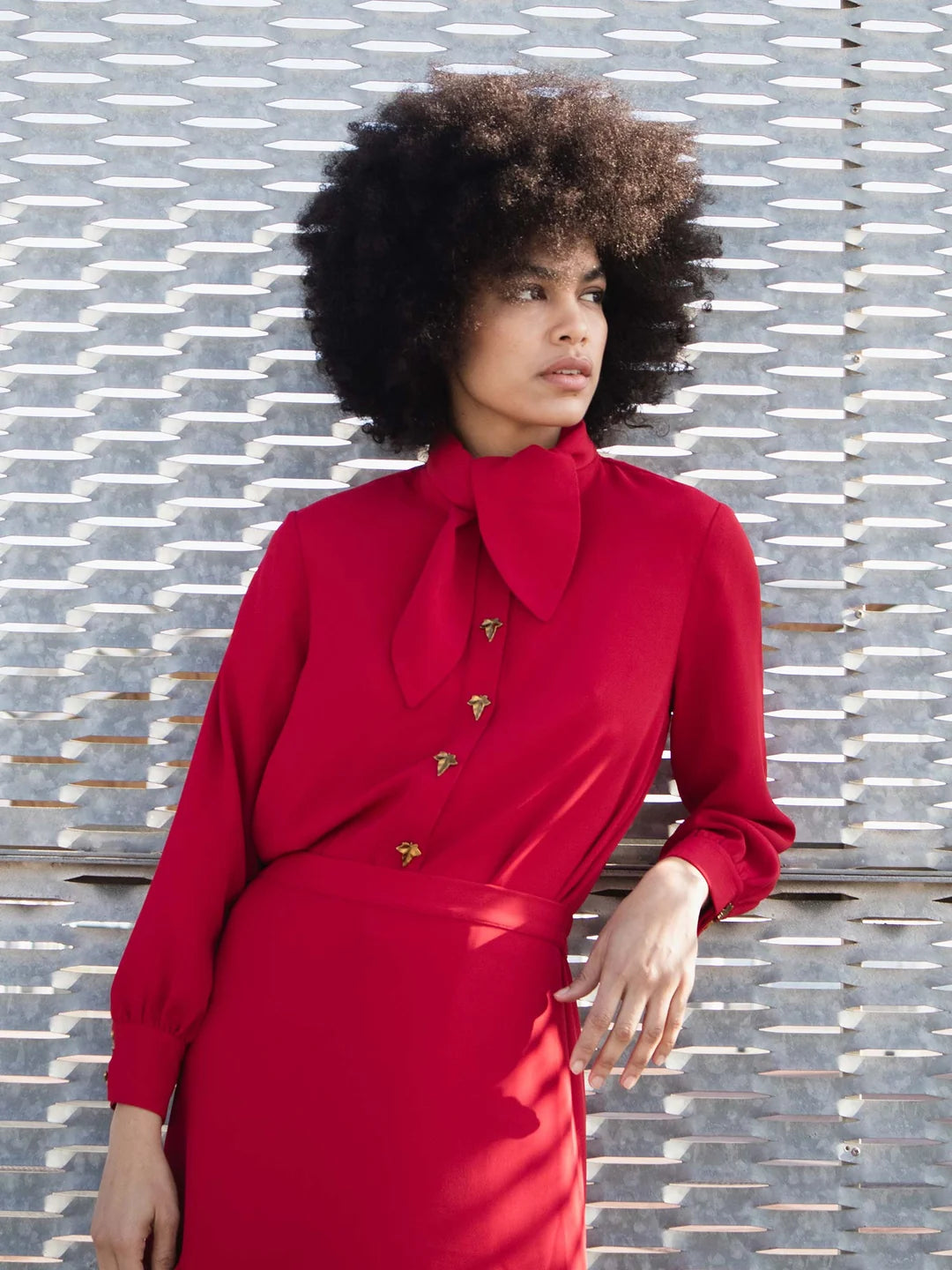 Red Bruna Shirt
