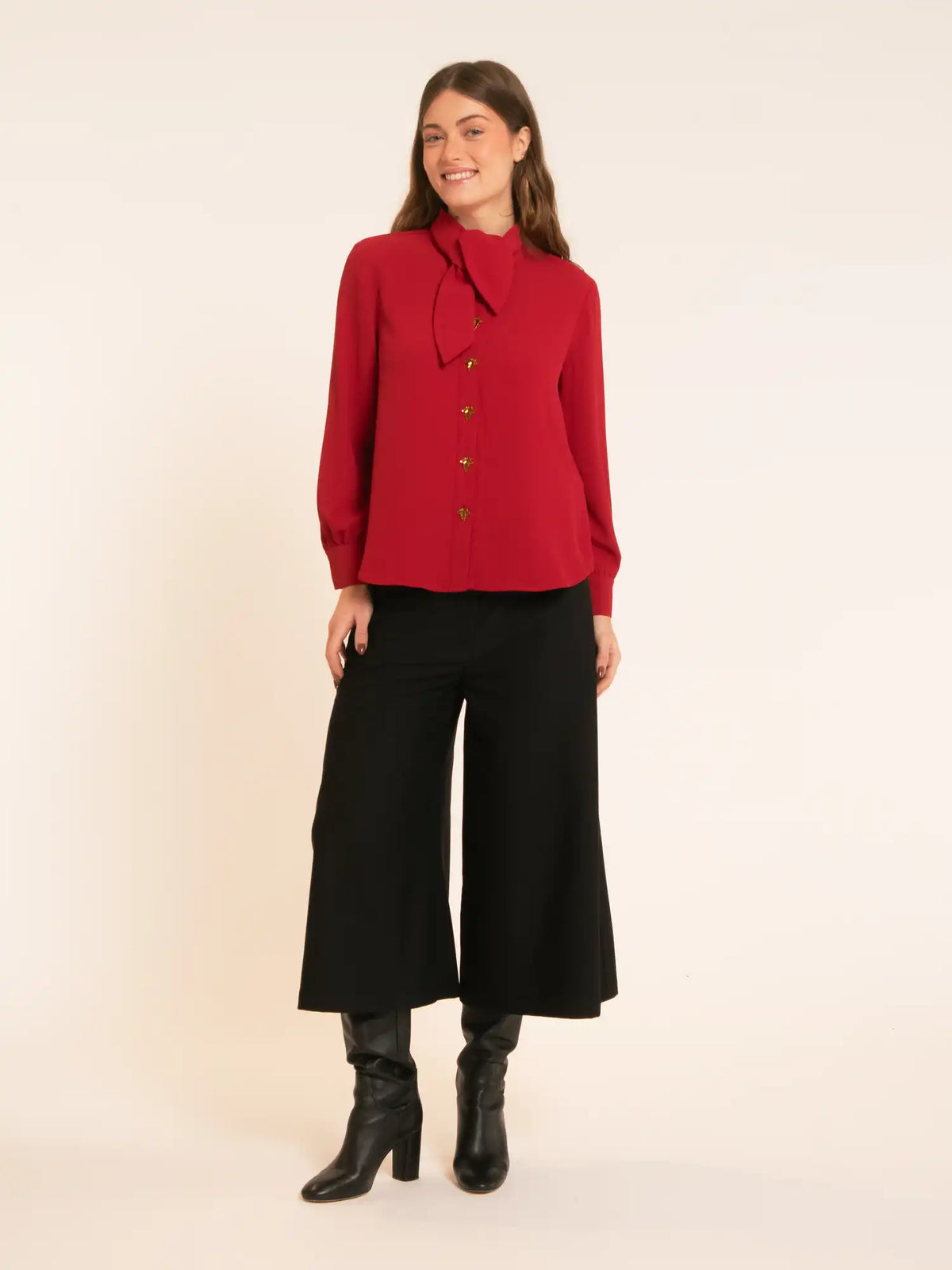 Red Bruna Shirt