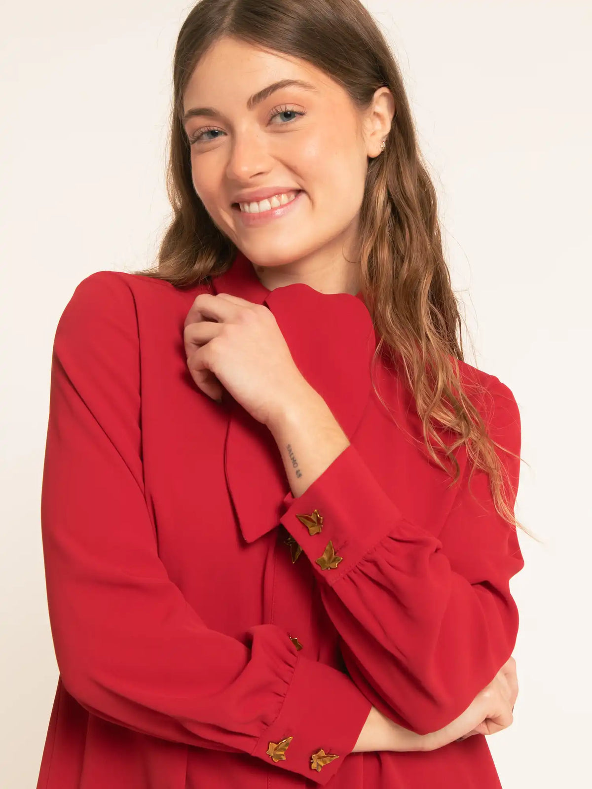 Red Bruna Shirt