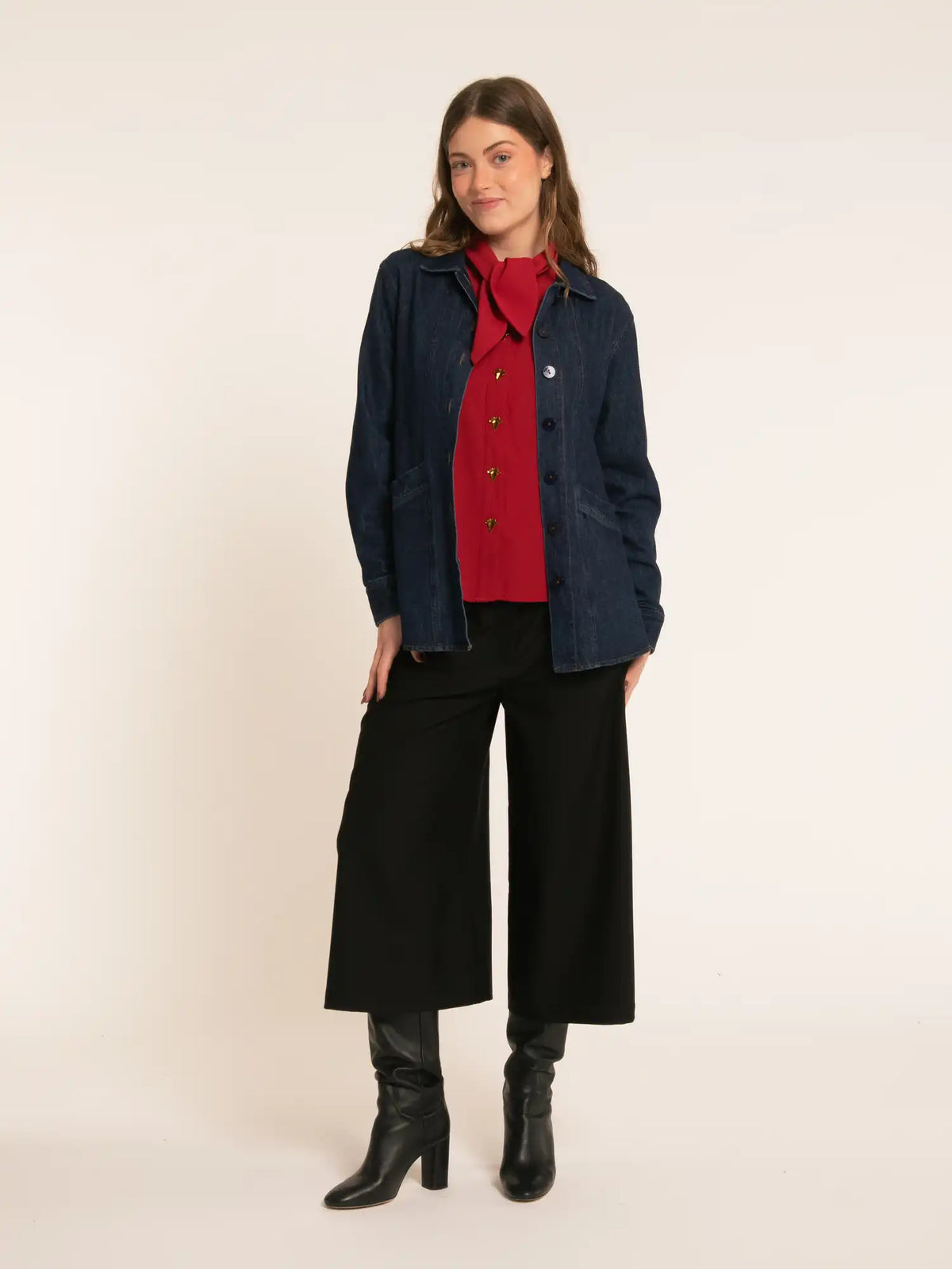 Denim Safari Jacket
