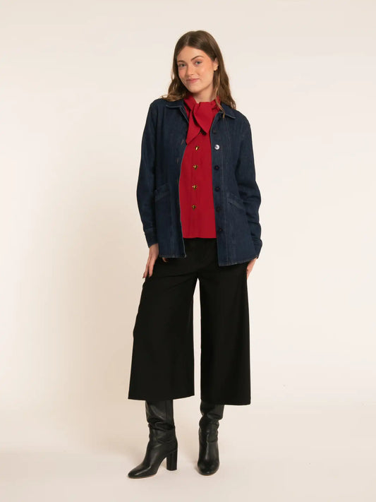 Denim Safari Jacket