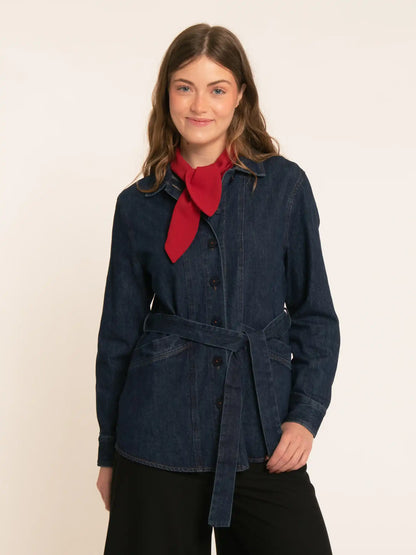 Denim Safari Jacket