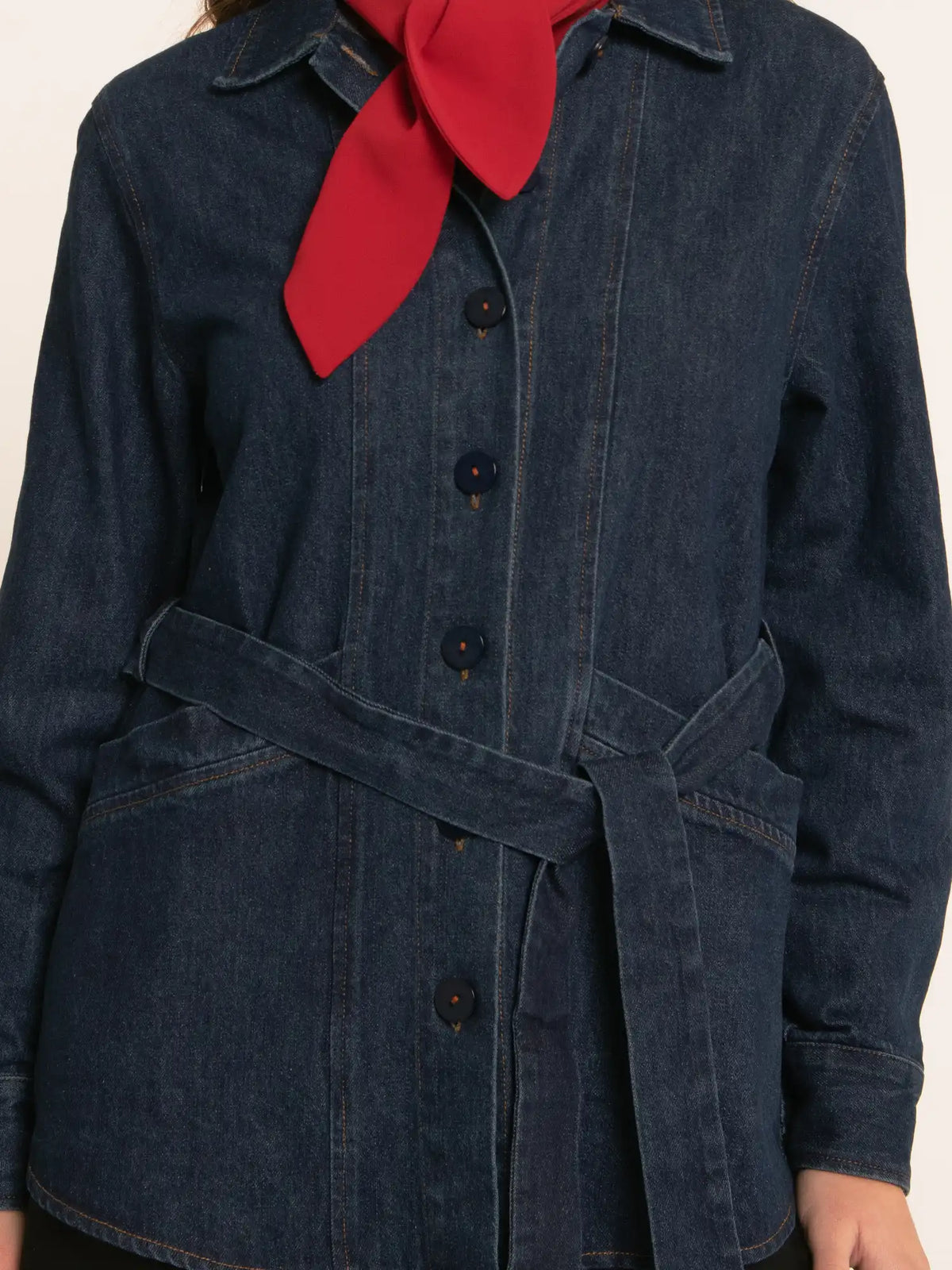 Denim Safari Jacket