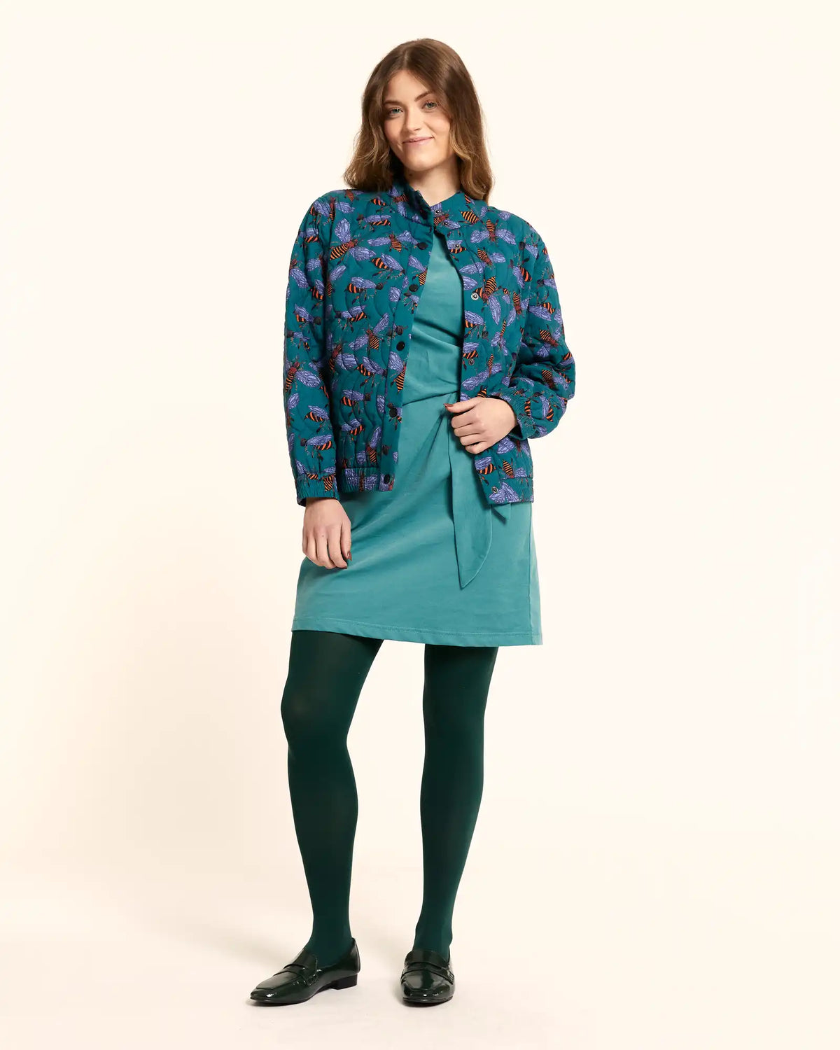 Bees Quilted Jacket