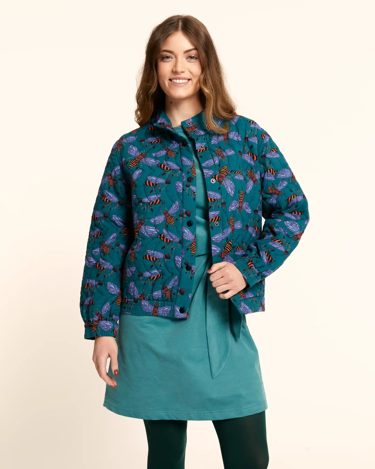 Bees Quilted Jacket