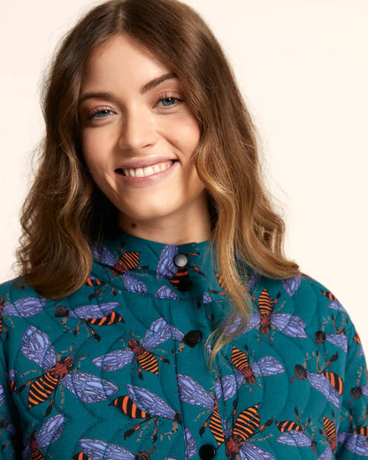 Bees Quilted Jacket