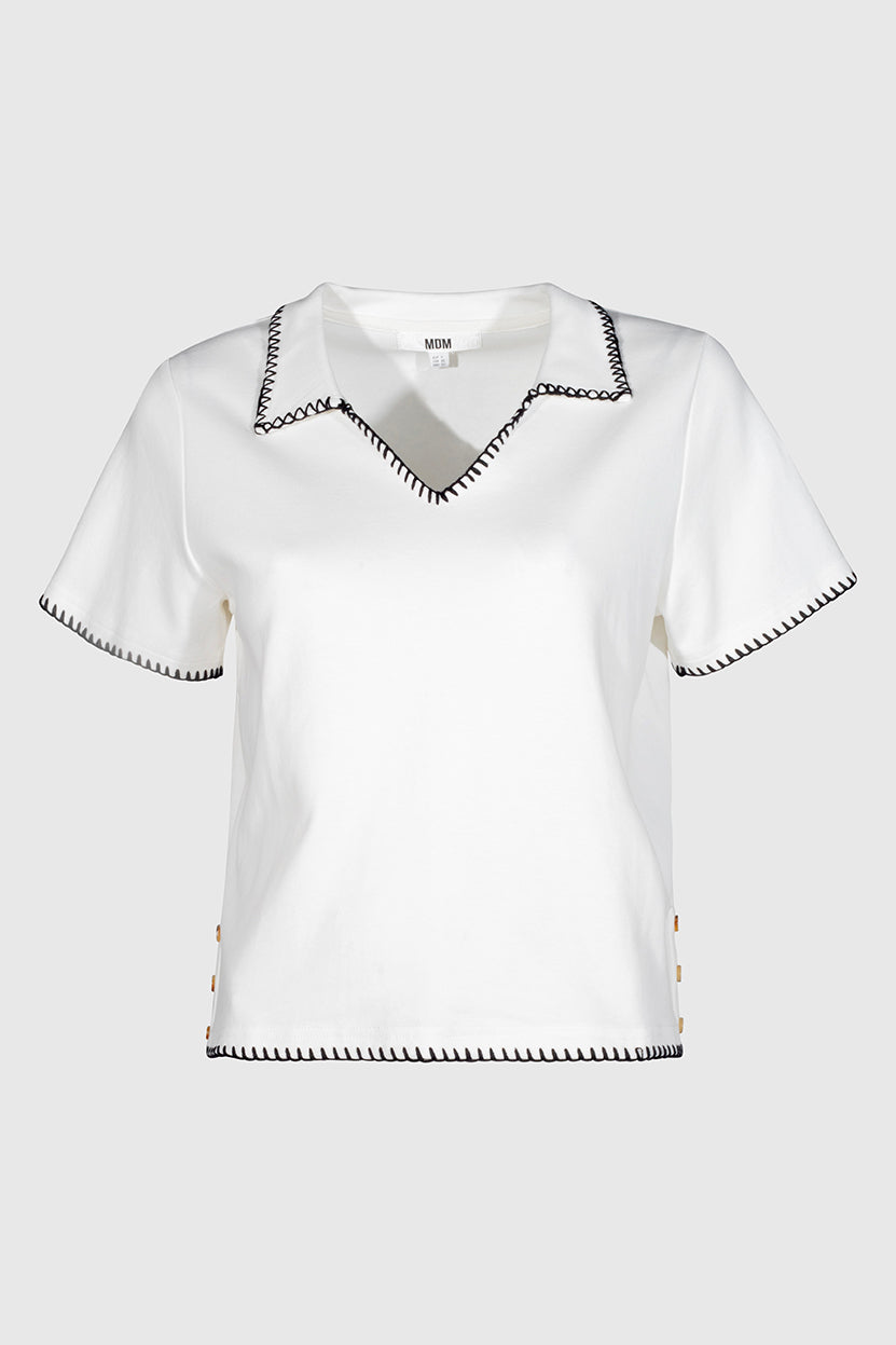 Top white/blue