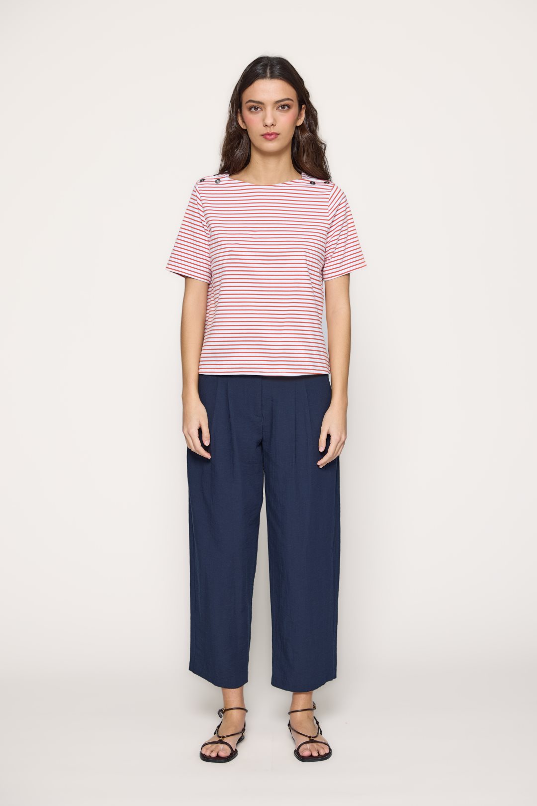 Nautical striped t-shirt