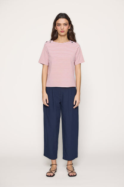Nautical striped t-shirt