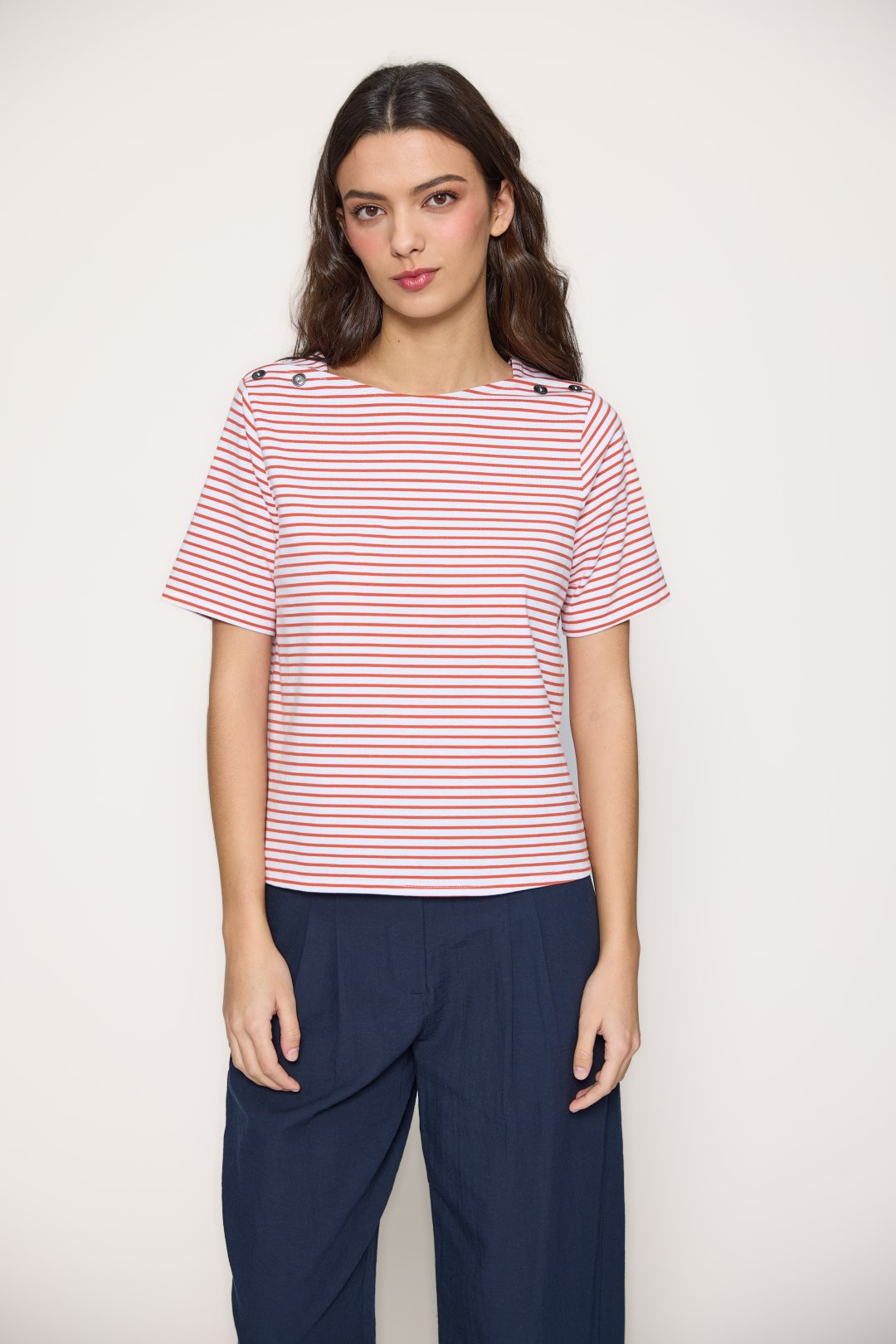 Nautical striped t-shirt