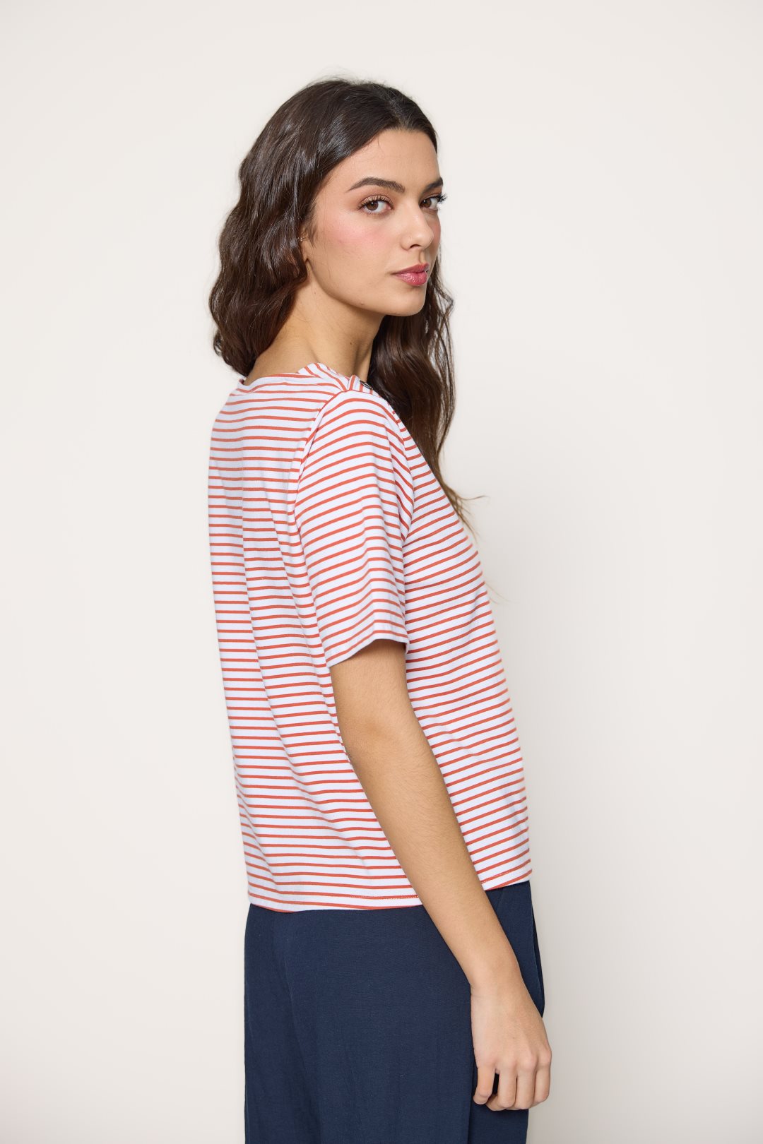 Nautical striped t-shirt