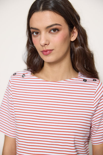 Nautical striped t-shirt
