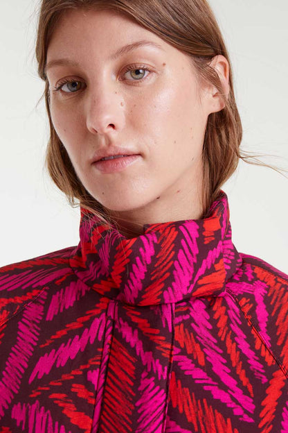 Fedora Print Coat