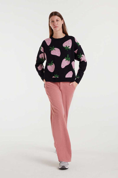 Pink corduroy pants