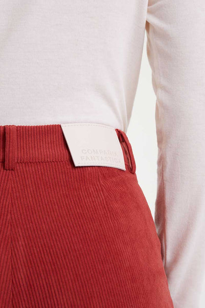 Brown corduroy pants