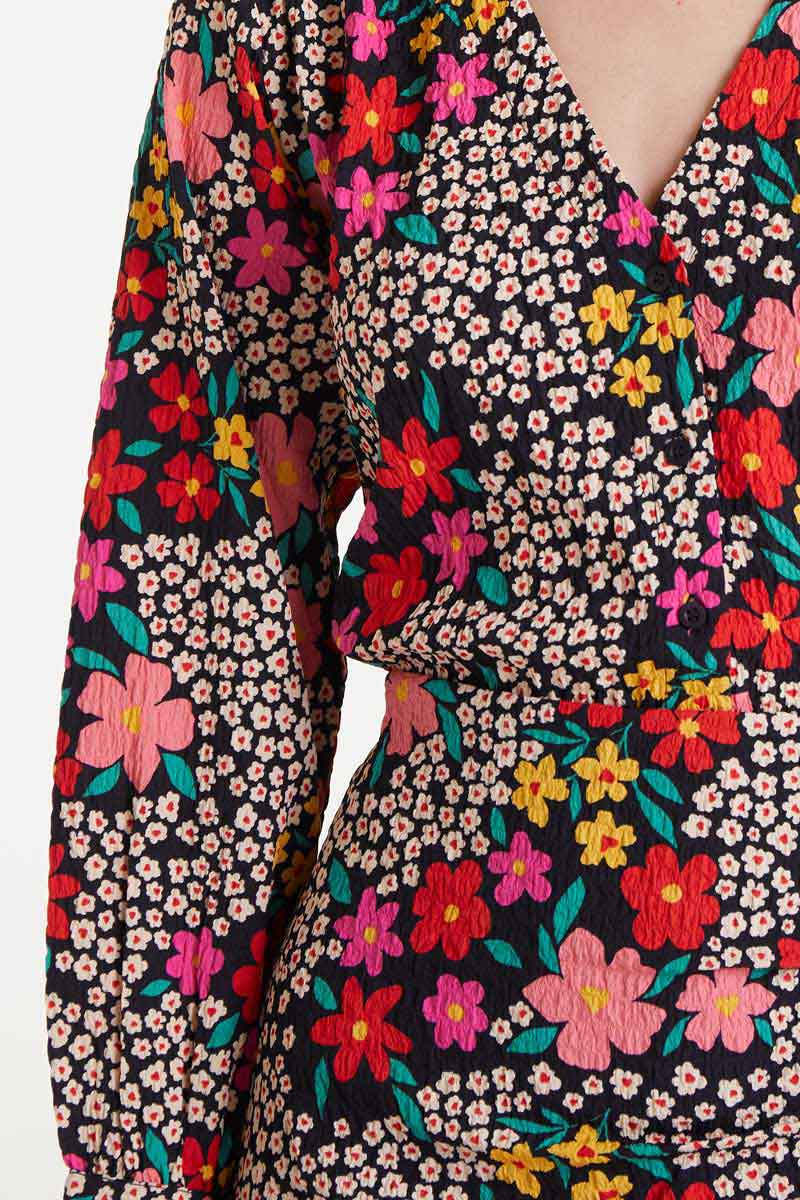Skirt short Giardino print