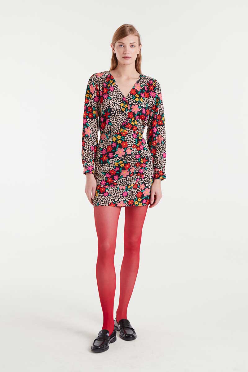 Skirt short Giardino print