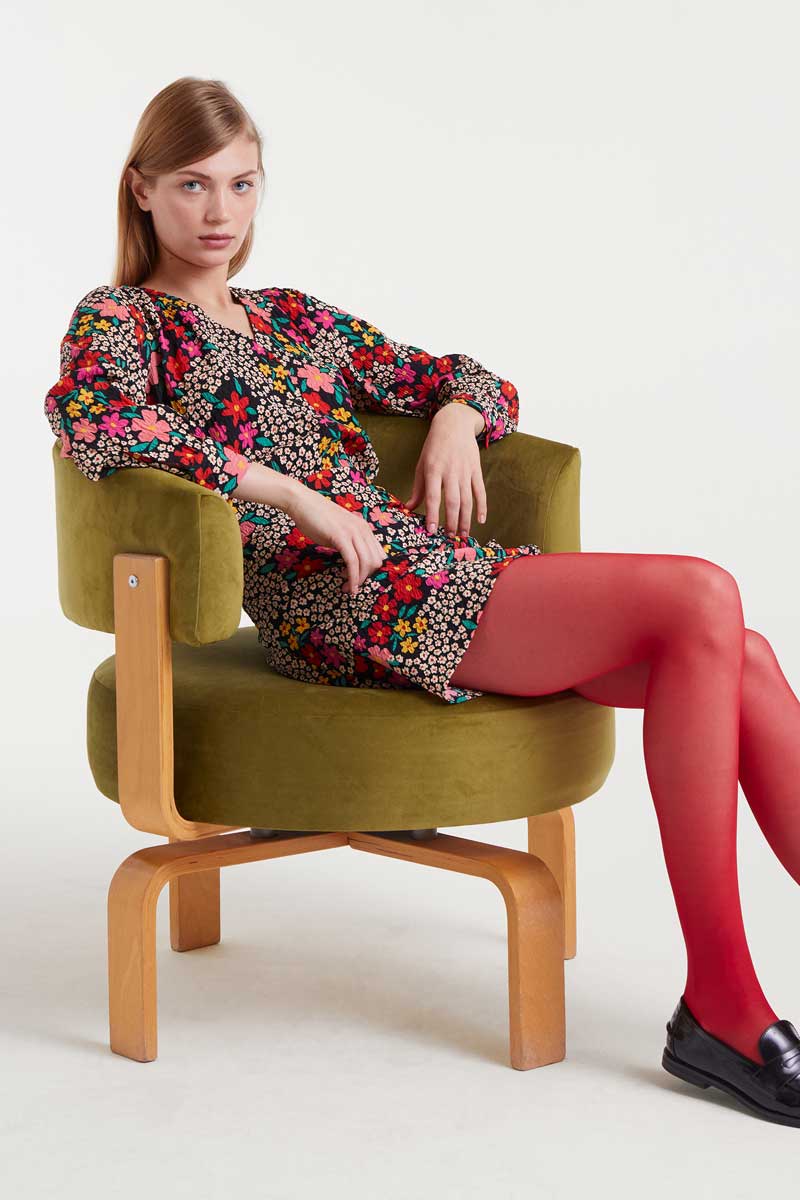 Skirt short Giardino print