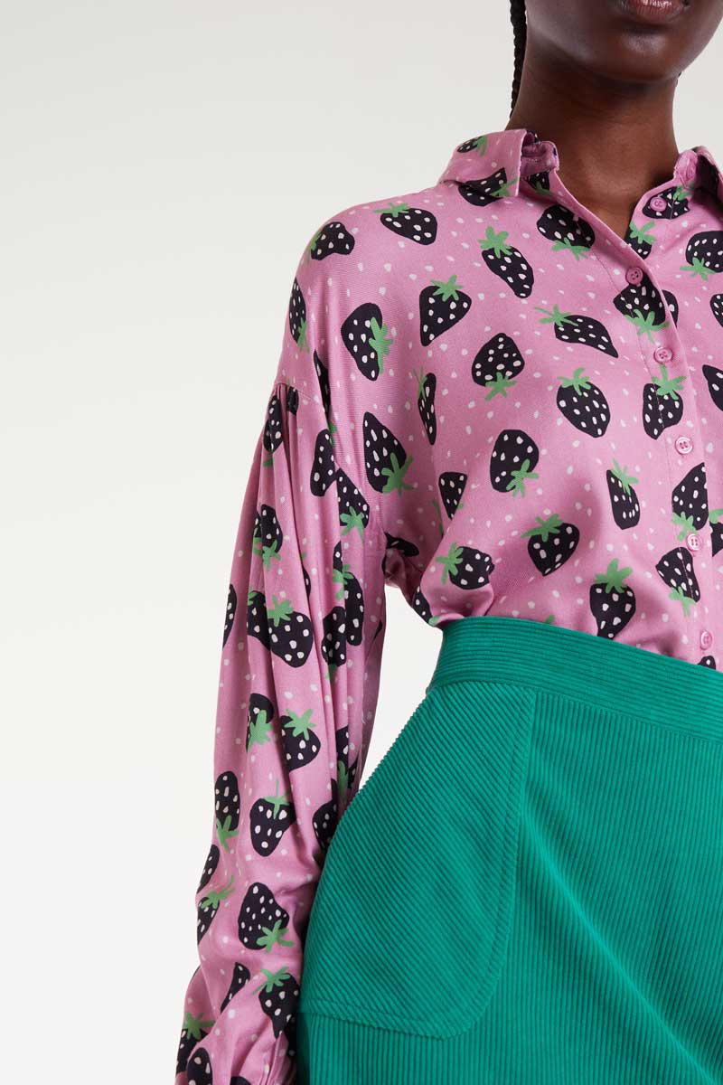 Morango Small print shirt