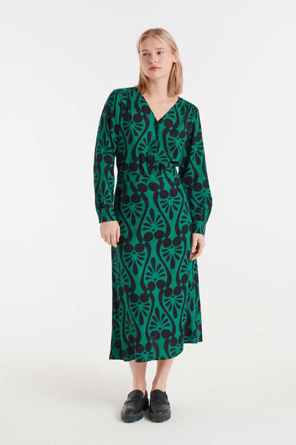 Baroque print shirt