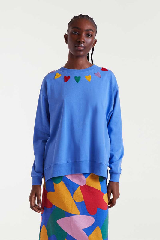 Sweetshirt cubid print