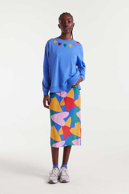 Sweetshirt cubid print
