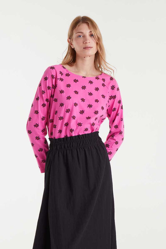 100% cotton T-shirt with Daisy print