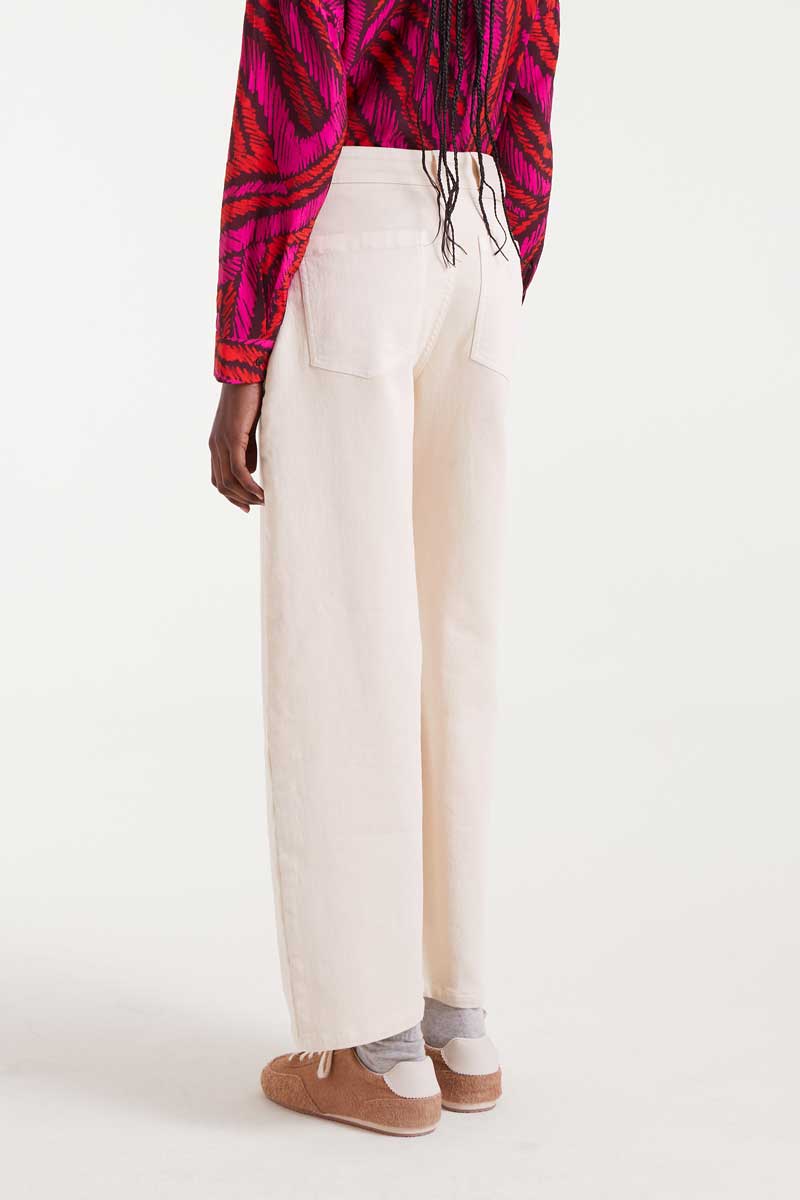 White jeans