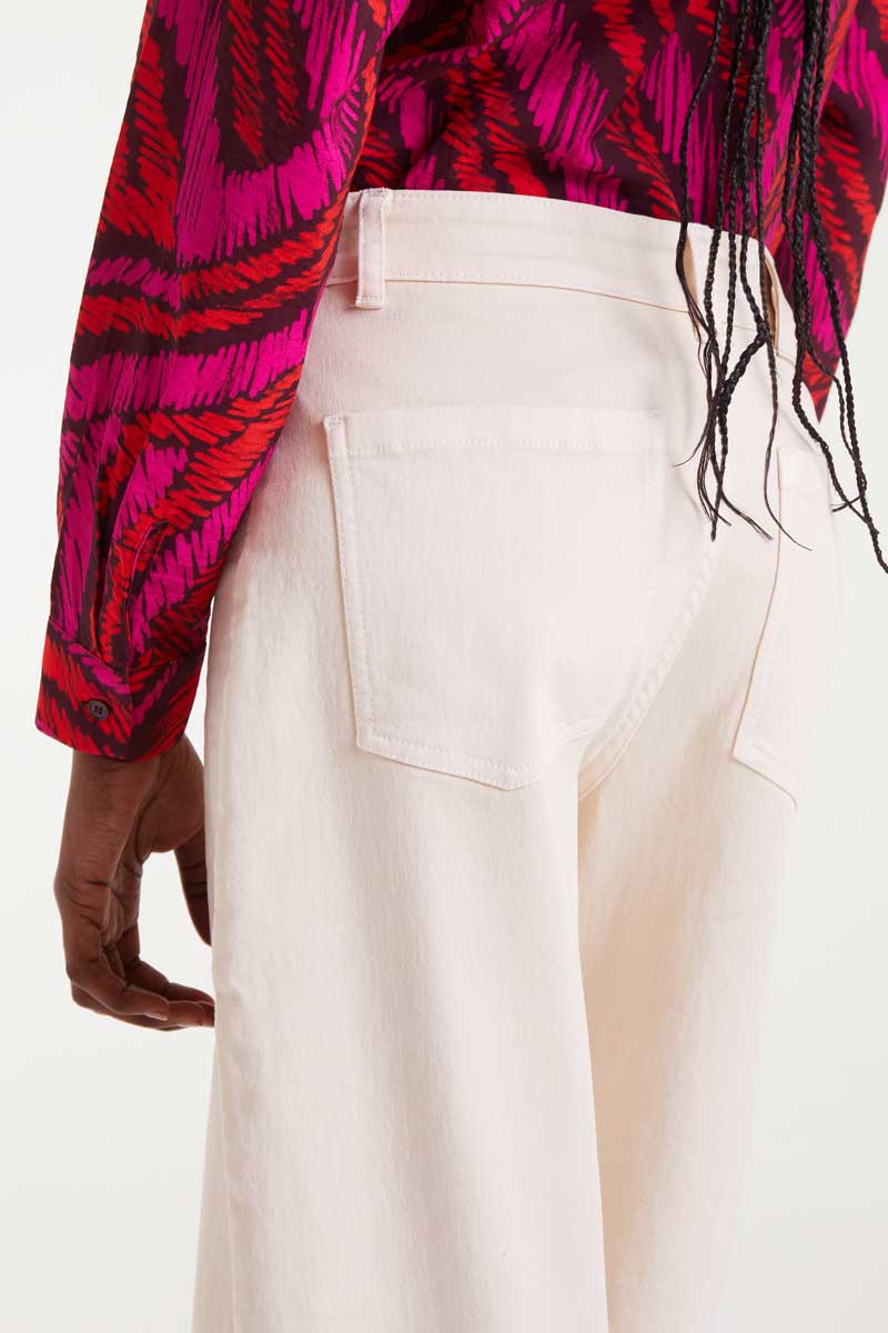 White jeans