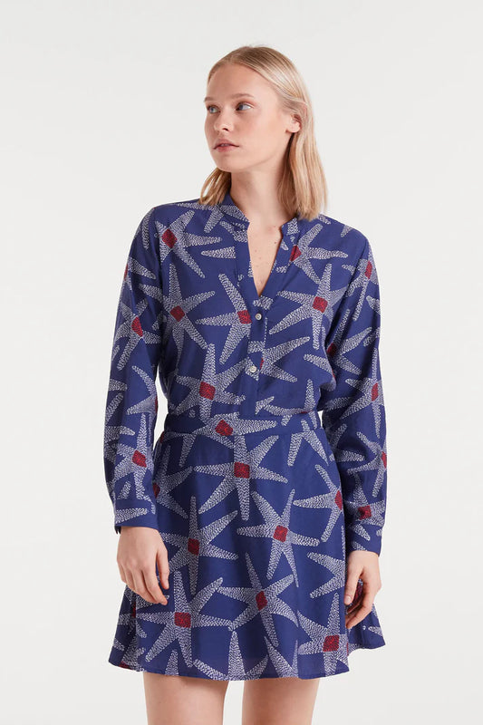 Starship print shirt