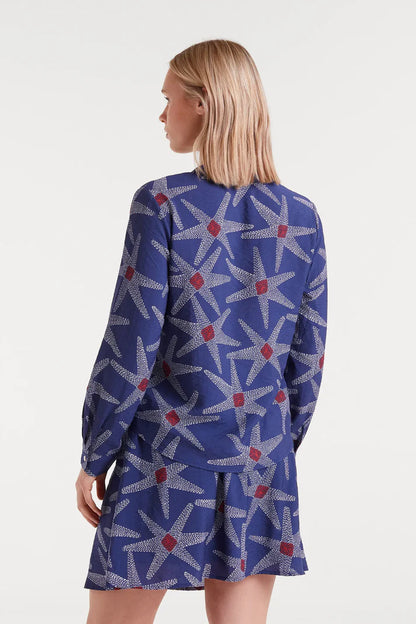 Starship print shirt